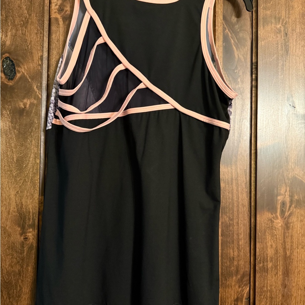 Sofibella Gray And Silver Snake Print Tennis Top - image 3